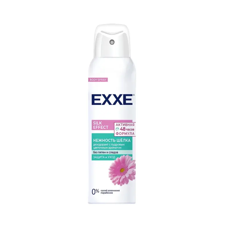 EXXE дезодорант Silk effect Нежность шёлка, 150 мл