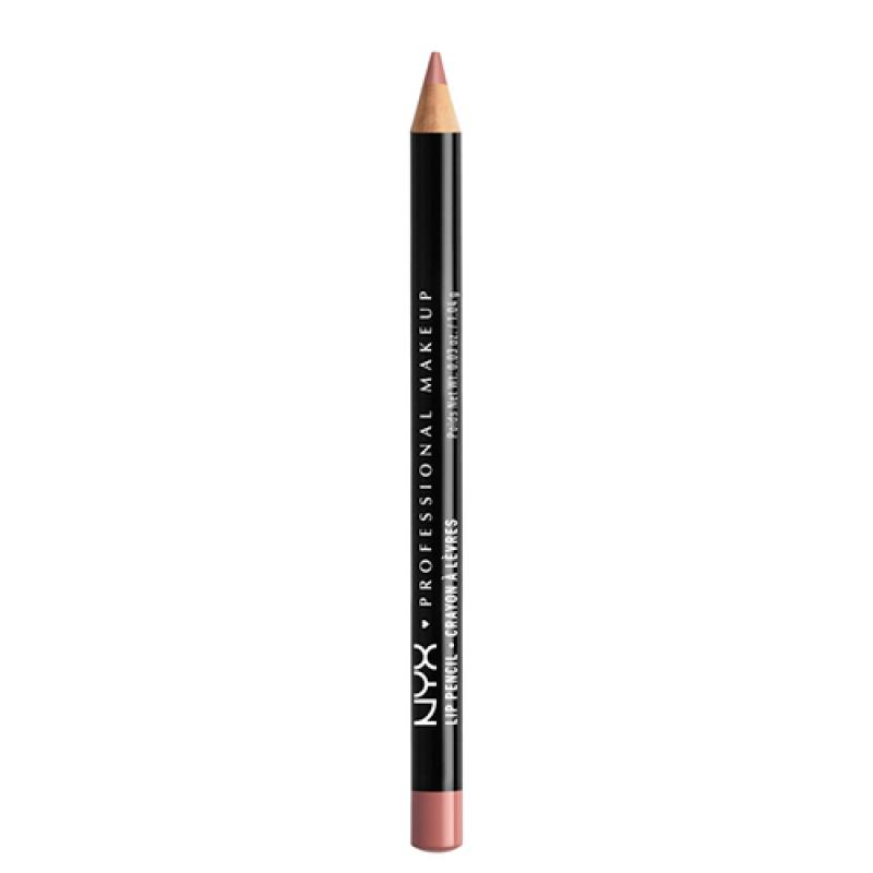 NYX Карандаш для губ Slim Lip Pencil №858 Nude Pink матовый стойкий 1 гр