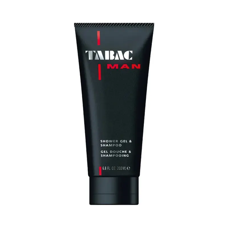 TABAC Мужской гель для душа и шампунь, 200 мл