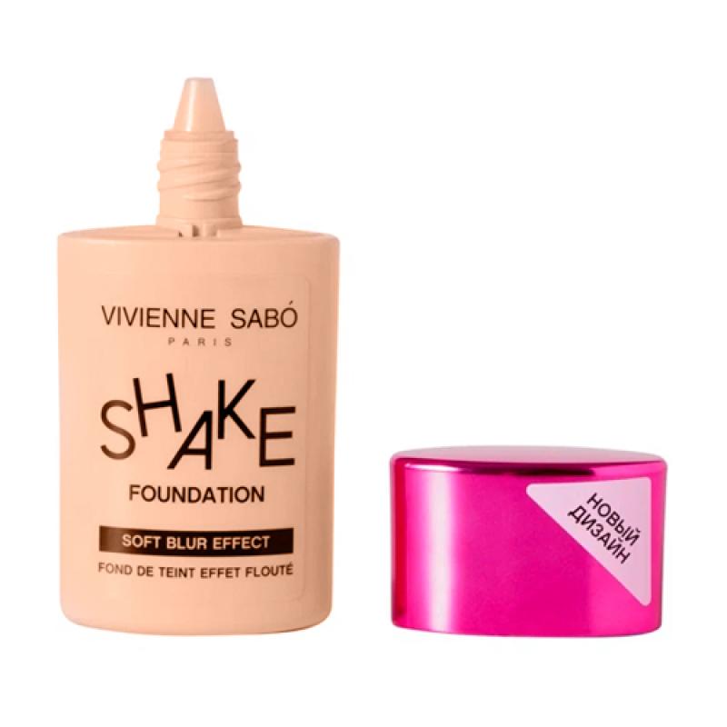 Vivienne Sabo Тональный крем с натуральным блюр эффектом Fond de teint effet floute Shakefoundationтон 02