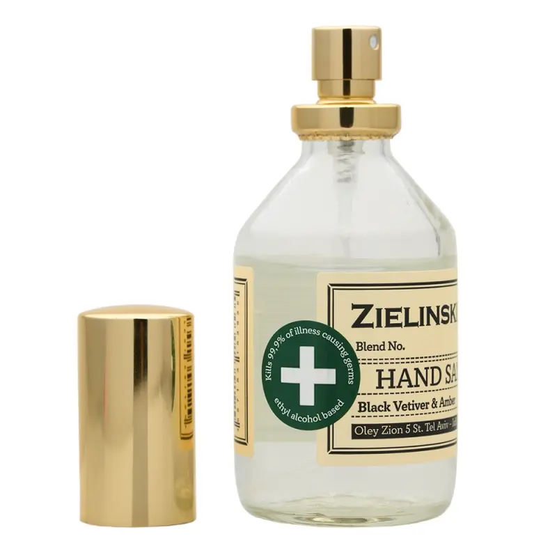 Zielinski & Rozen  Sanitizer Hand Spray 199 Black vetiver, Amber  Санитайзер Спрей для рук 199 Черный ветивер, Амбра 50мл