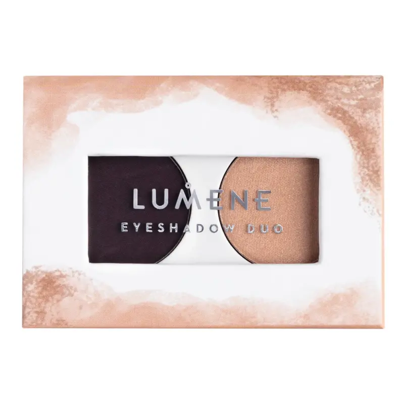LUMENE BRIGHT EYES EYESHADOW DUO Тени для глаз №5 3,2G