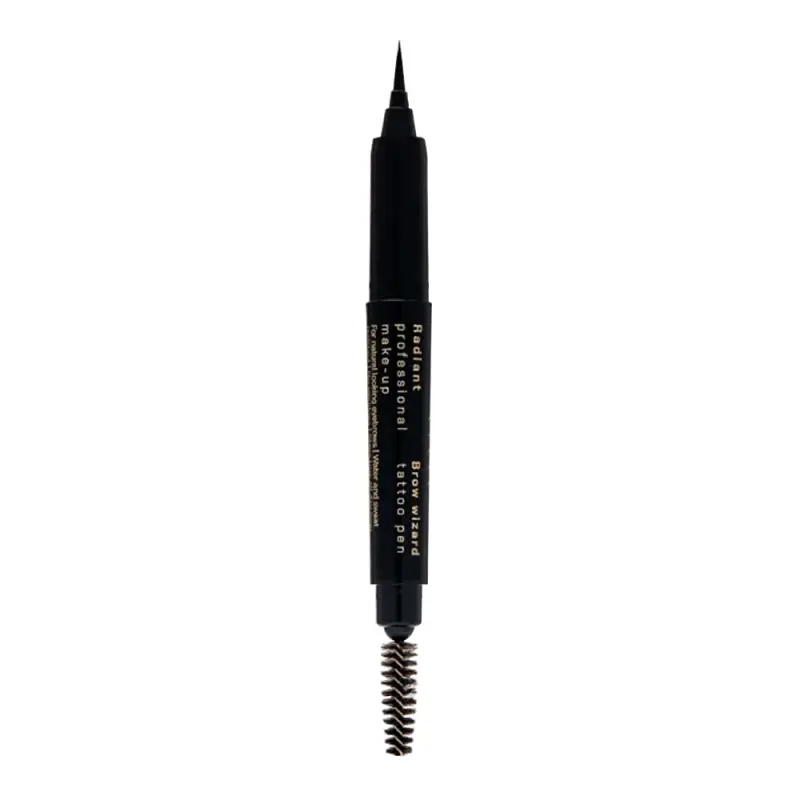 RADIANT BROW WIZARD TATTOO PEN No 1 LIGHT BROWN Фломастер-подводка для бровей Brow Wizard Tattoo Pen, т. 01 светло-коричневый