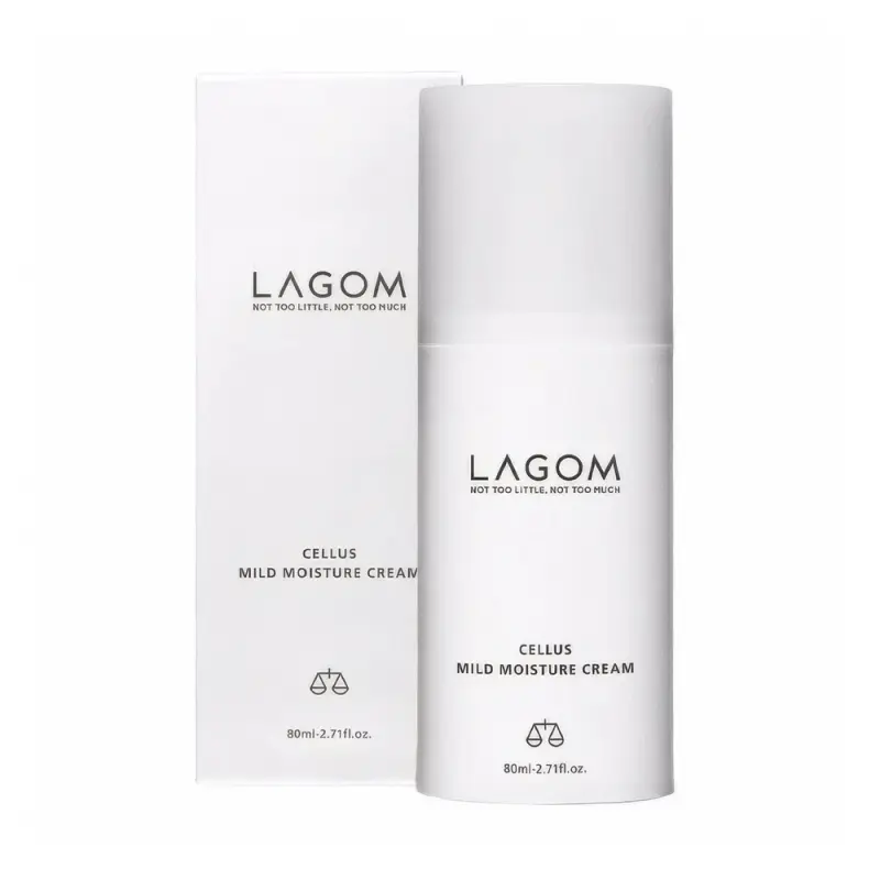 LAGOM CELLUS MILD MOISTURE CREAM Увлажняющий крем для лица 80mL