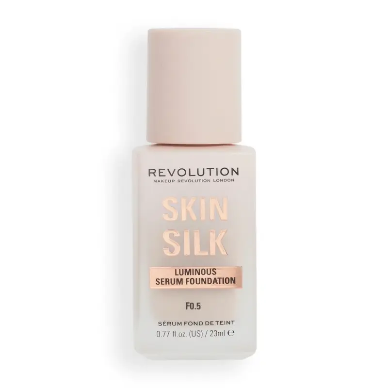 REVOLUTION ТОНАЛЬНАЯ ОСНОВА SKIN SILK LUMINOUS SERUM FOUNDATION F0.5