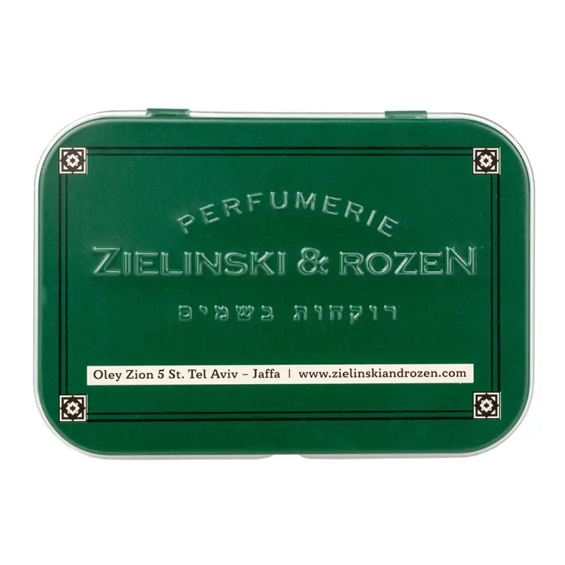 Zielinski & Rozen Solid soap Orange & Jasmine Твердое мыло в алюминиевой коробке Апельсин, Жасмин 100гр