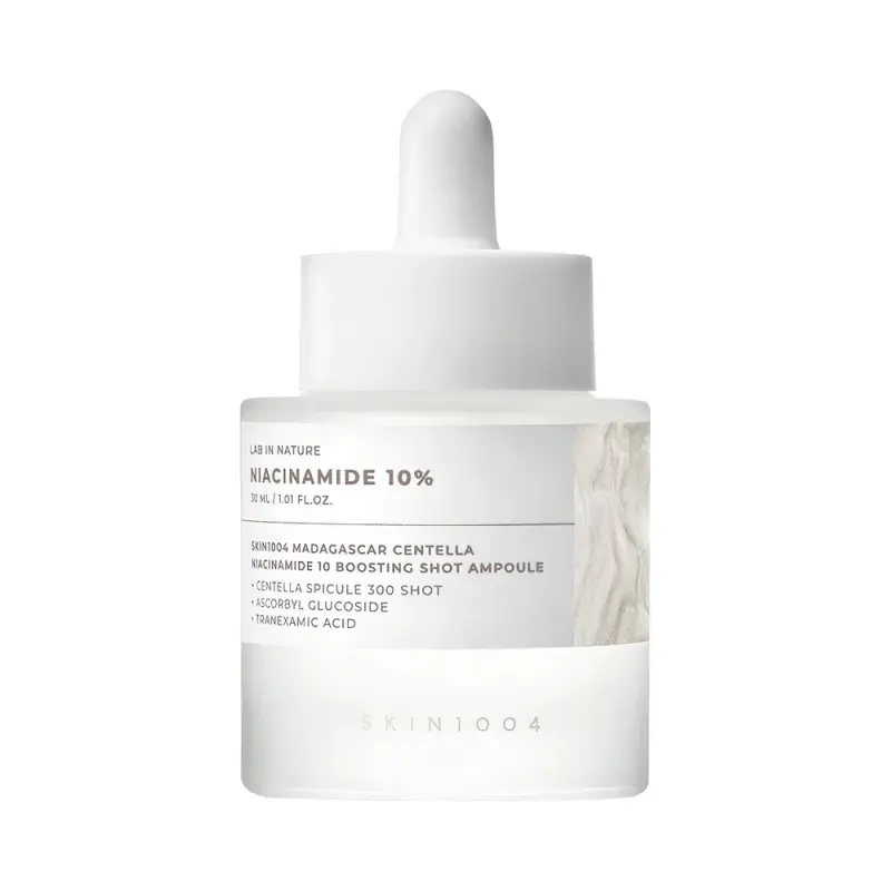 SKIN1004 Madagascar Centella Niacinamide 10 Boosting Shot Ampoule Мадагаскарская центеллы ниацинамид 10% ампула для усиления эффекта 30 мл
