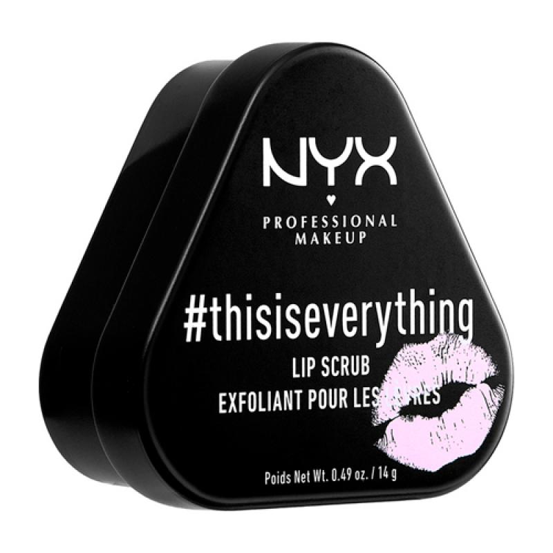 NYX Скраб для губ #THISISEVERYTHING Lip Scrub, уход, восстановление, оттенок 01, бледно-розовый, 14 г