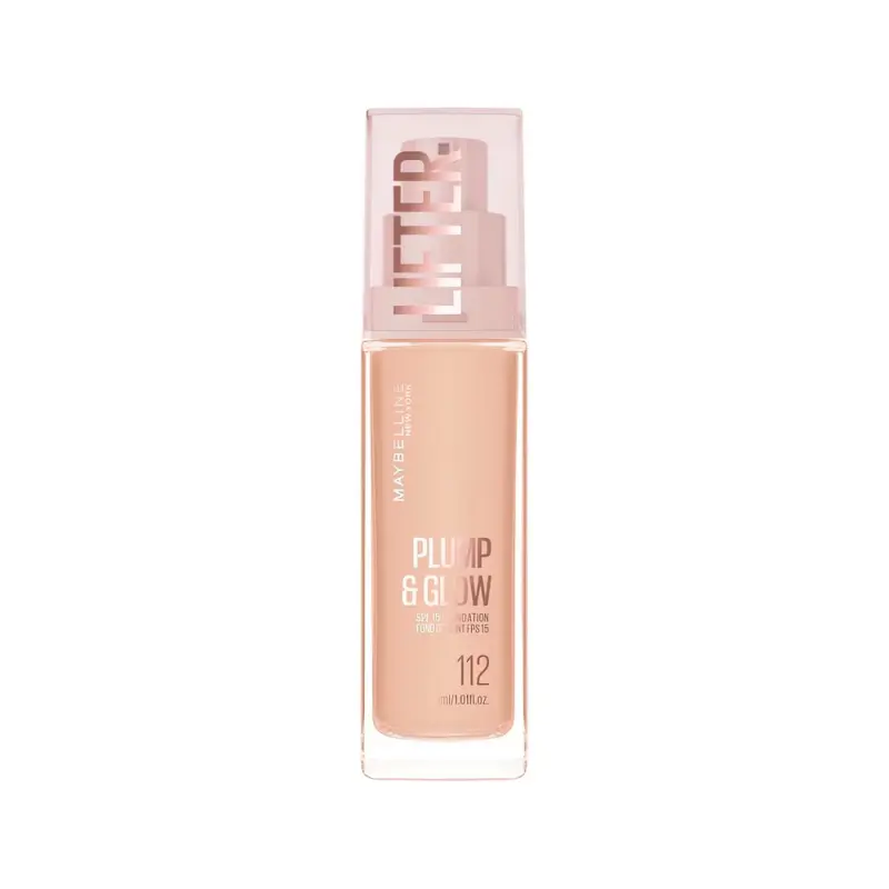 Maybelline Тональный крем Maybelline New York Lifter Plump&Glow Foundation SPF15 оттенок 112 30 мл