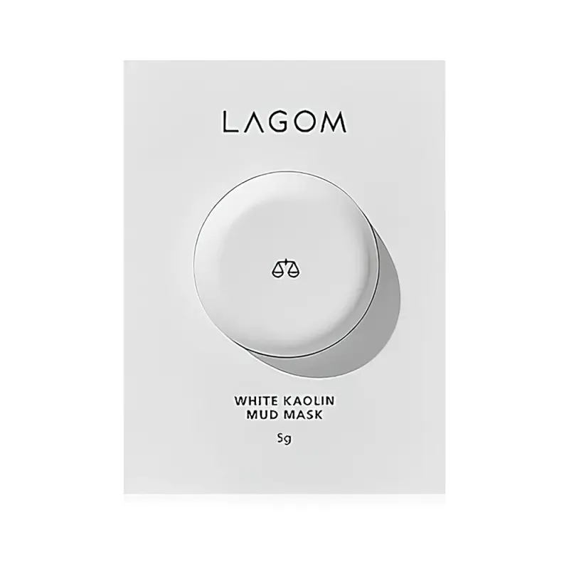 LAGOM - White Kaolin Mud Mask мини маска 5 г