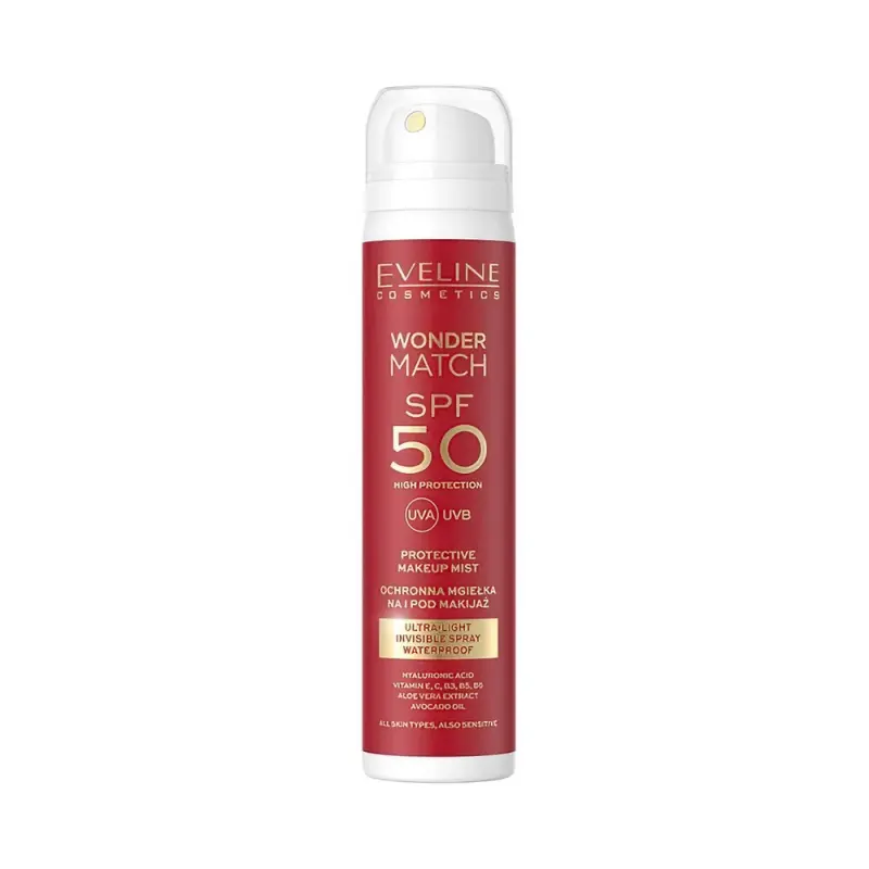 Eveline Спрей для макияжа SPF 50  WONDER MATCH 75 мл