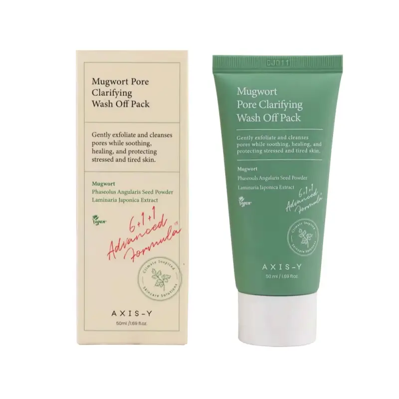 AXIS-Y Mugwort Pore Clarifying Wash Off Pack, 50ml