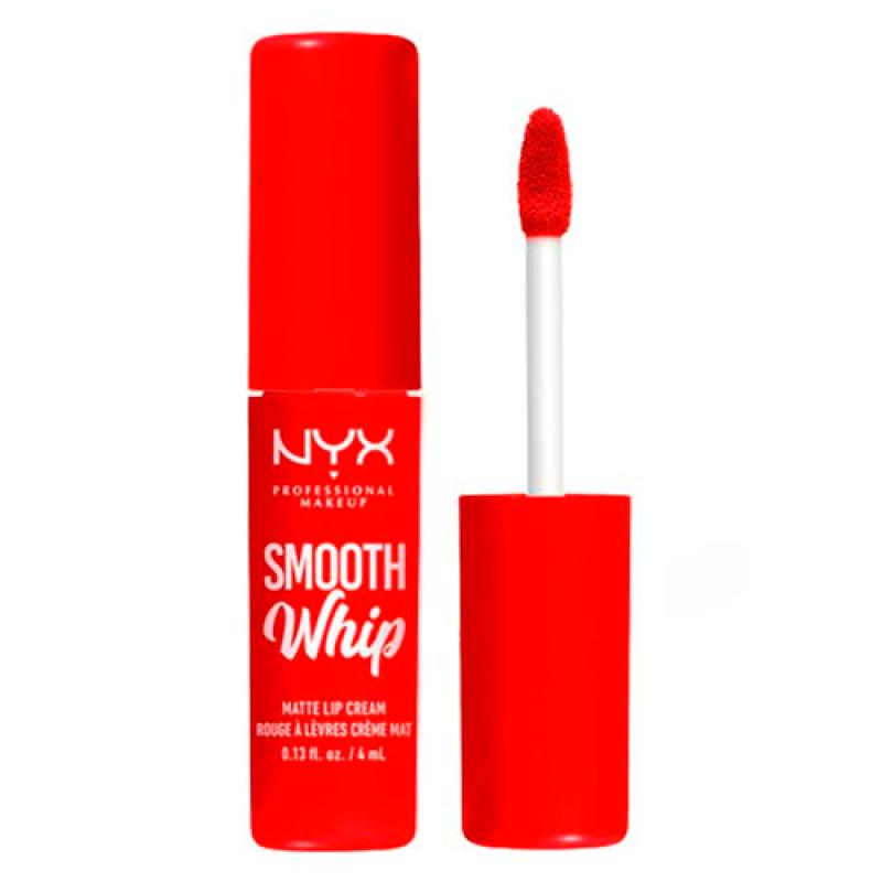 NYX Smooth Whip Matte Lip Cream увлажняющая жидкая губная помада ICING ON TO