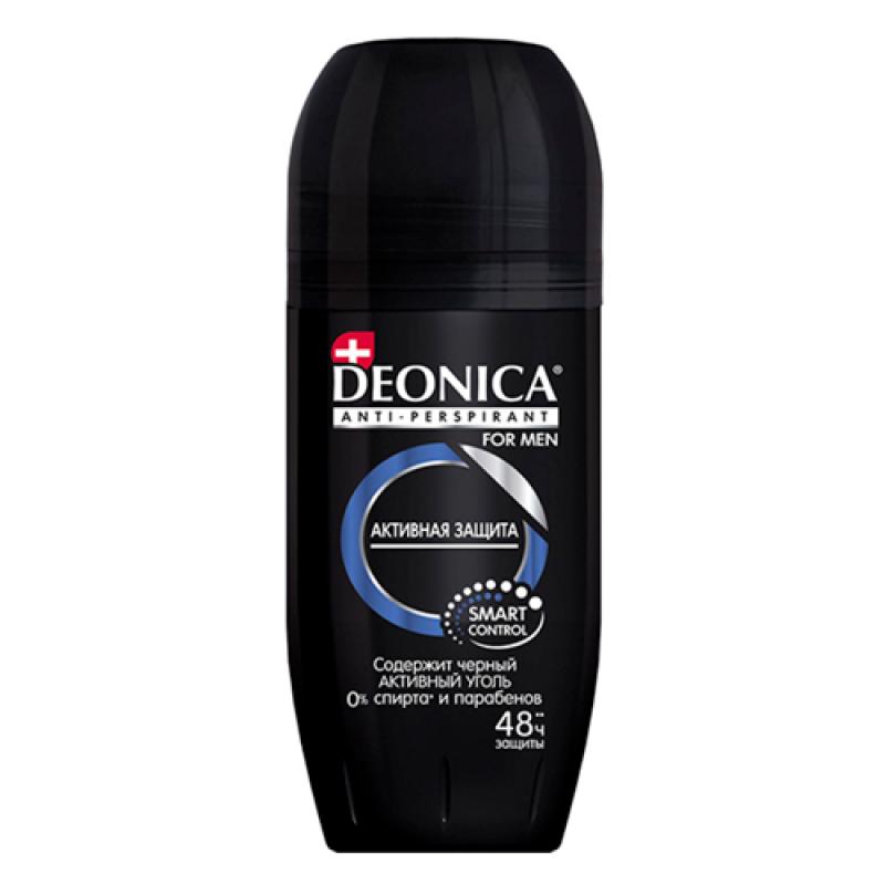 DEONICA FOR MEN Антиперспирант Активная защита 50 мл