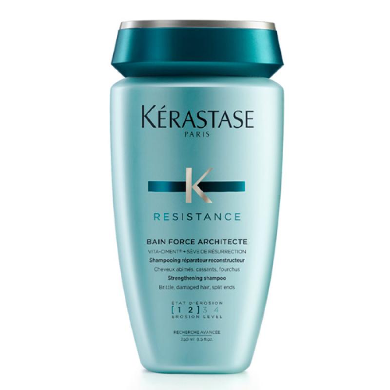 Kerastase гамма Резистанс: Шампунь-Ванна для повреждённых волос Форс Архитект, 250 мл