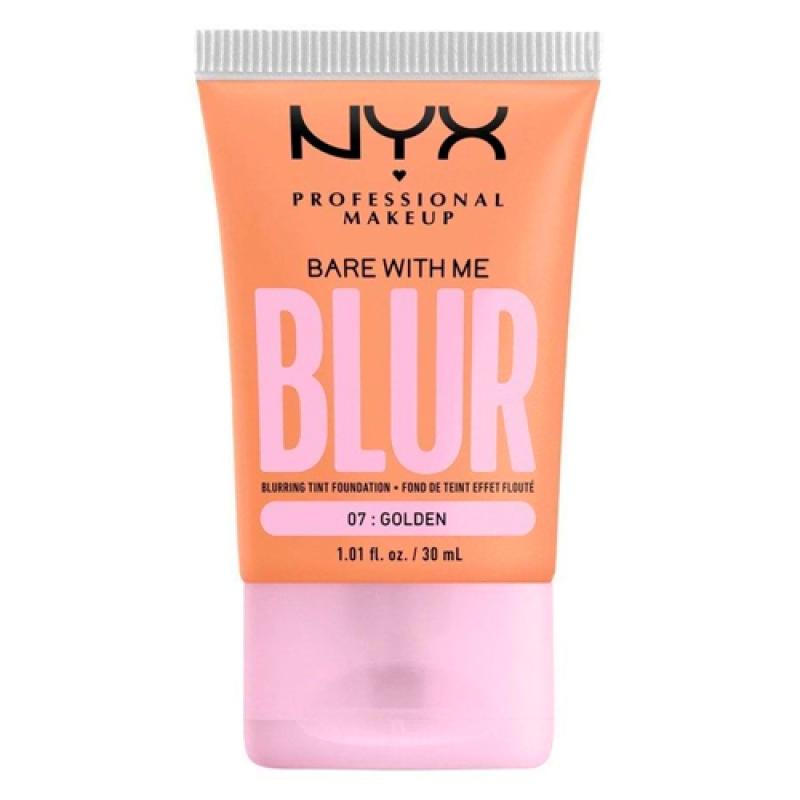 NYX Тональная основа-тинт для лица Bare With Me Blur 07 SOFT GOLDEN 30 мл