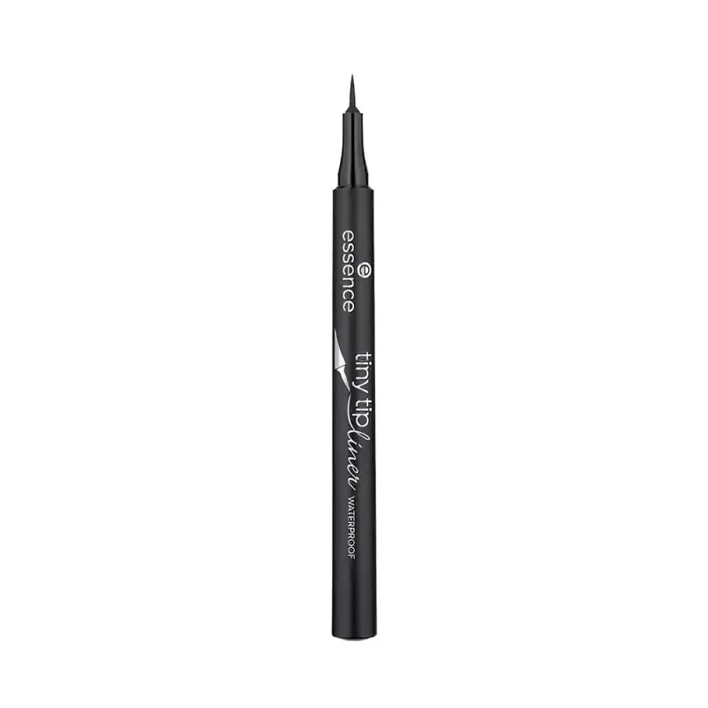 Essence Подводка для глаз водостойкая tiny tip liner WATERPROOF 01 1уп