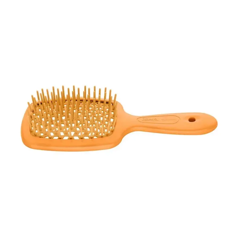 Janeke SUPERBRUSH РАСЧЕСКА МАЛЕНЬКАЯ ОРАНЖЕВАЯ FLUO 17,5x7x3СМ