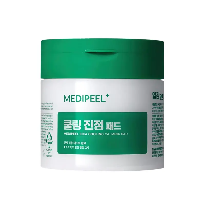 MEDI-PEEL CICA COOLING CALMING PAD 2X / Успокаивающие охлаждающие пады MEDI-PEEL Cica Cooling Calming 2X