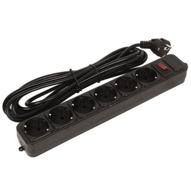 Gembird Surge Protector 5m (SPG6-B-15PPB)