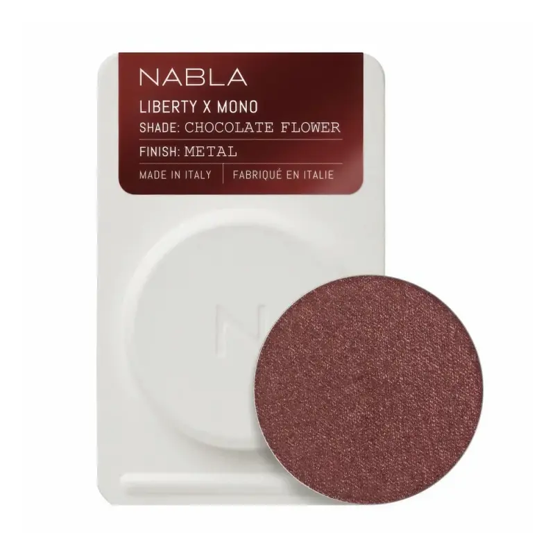 Nabla Liberty X Mono Metal - Chocolate Flower Тени для век Single в нескольких вариантах отделки 1г