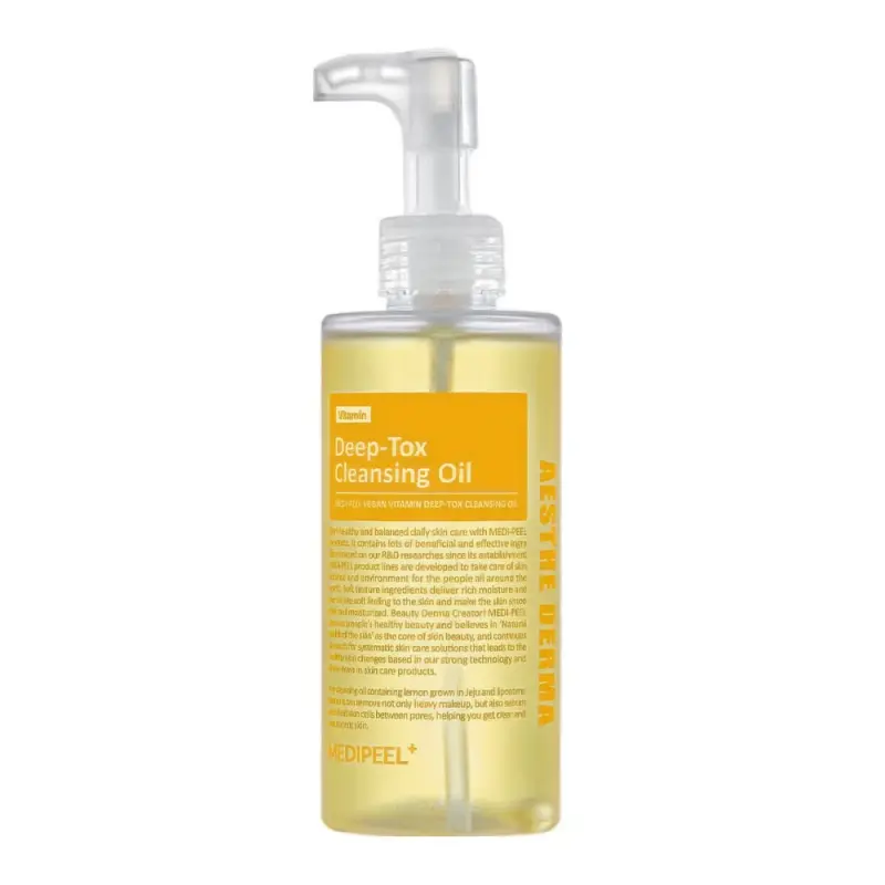 Medi-Peel VEGAN VITAMIN DEEP-TOX CLEANSING OIL Очищающее гидрофильное масло MEDI-PEEL Vegan Vitamin Deeptox Cleansing Oil 200 мл