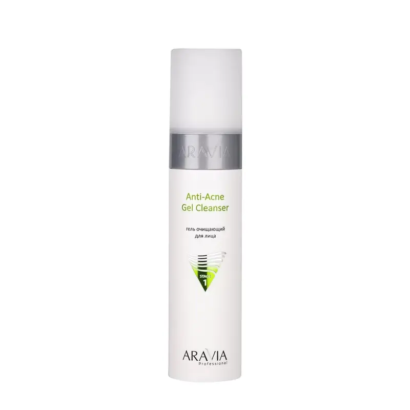 ARAVIA Professional Гель очищающий для жирной и проблемной кожи лица Anti-Acne Gel Cleanser, 250 мл