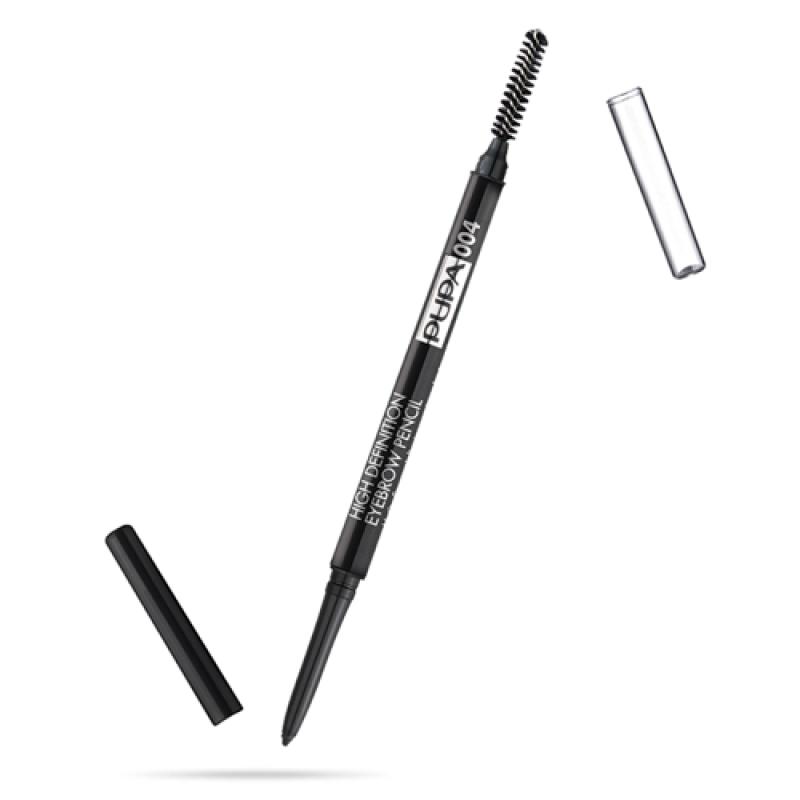 PUPA  Карандаш для бровей HIGH DEFINITION EYEBROW PENCIL тон 004 Экстра-темный