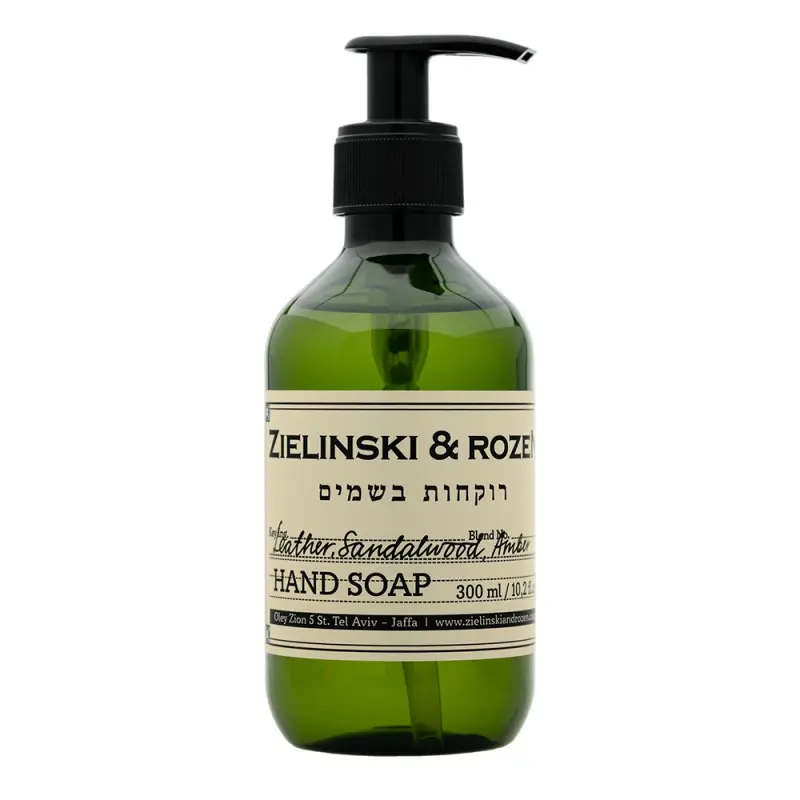 Zielinski & Rozen  Liquid soap Жидкое мыло 535 Кожа, Сандал, Амбра (300мл)