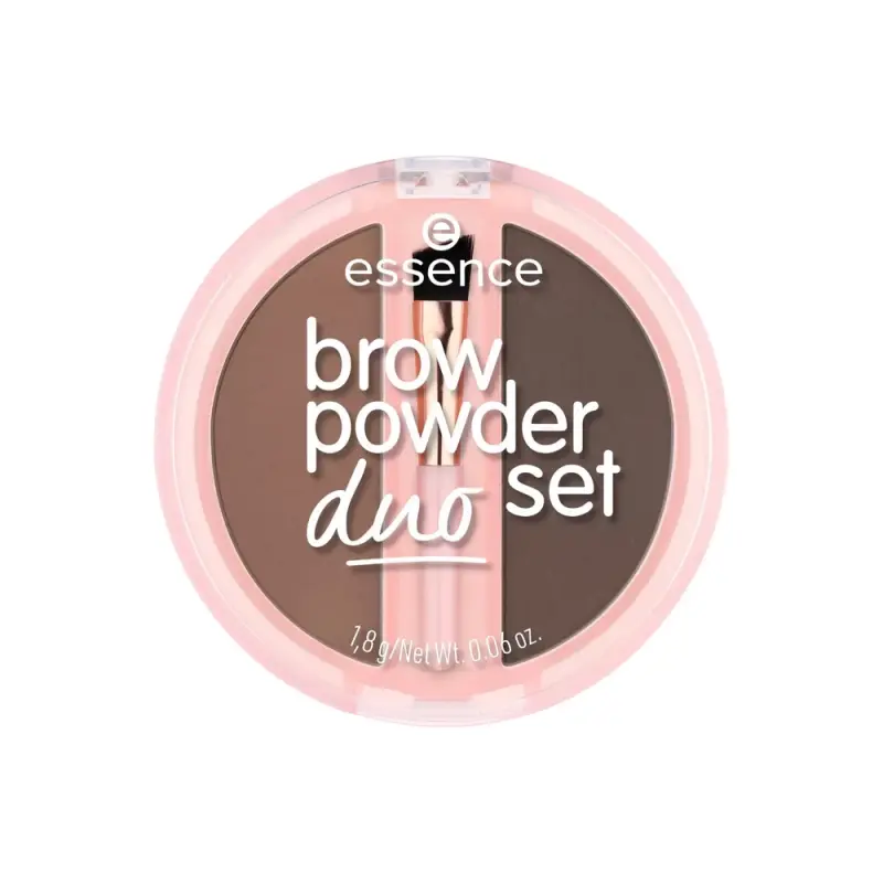 Essence Набор для бровей brow powder duo set 02 1уп