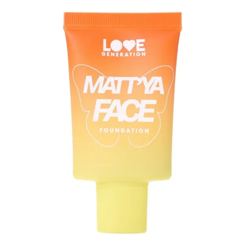 Love Generation Матирующий тональный крем c экстрактом матчи / Mattifying foundation cream with matcha extract Matt'ya Face тон 03 30 мл