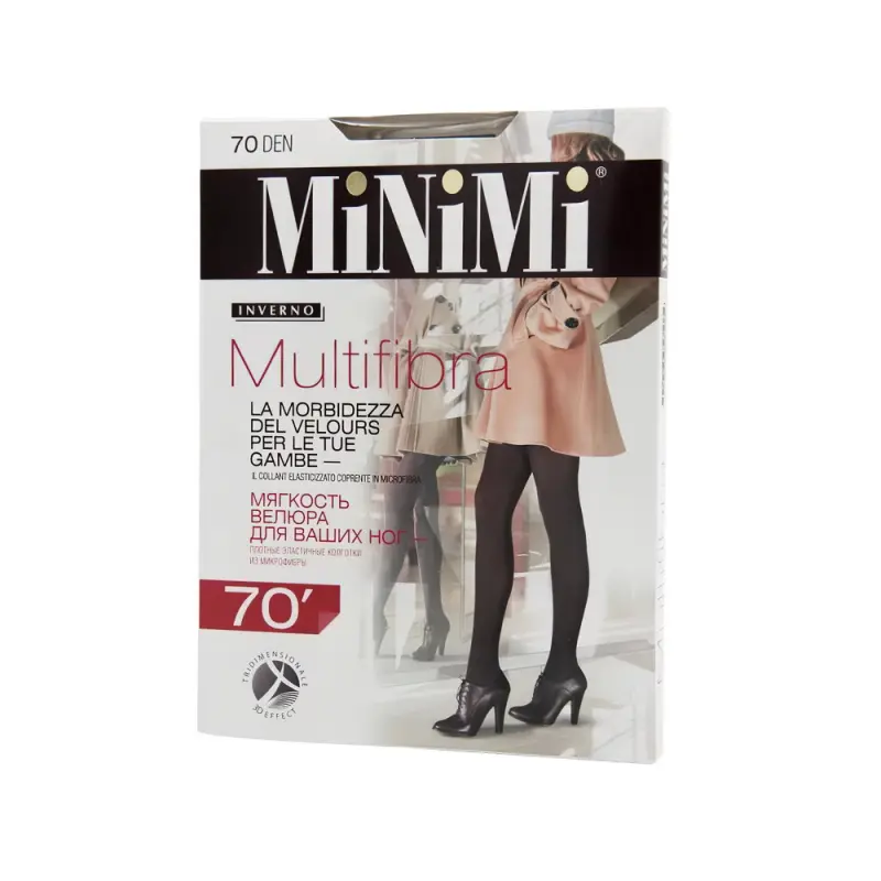 Колготки жен. MNM MULTIFIBRA 70 Mini MULTIFIBRA 70 Nero 2