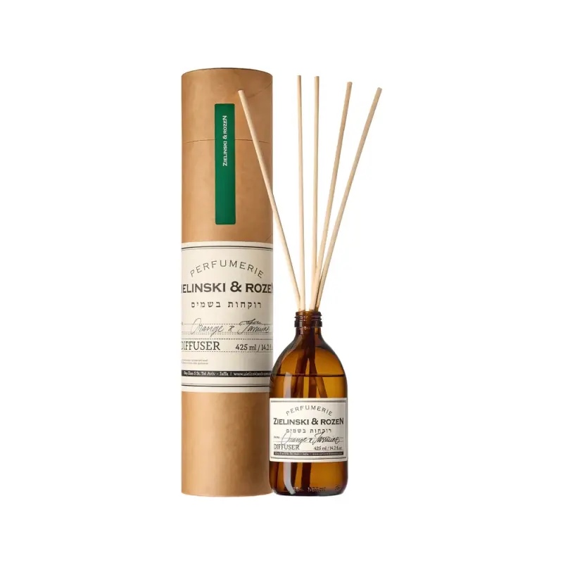 Zielinski & Rozen Diffuser. Room fragrance agent Orange, Jasmine  Диффузор. Средство для ароматизации помещений Апельсин, Жасмин 425мл