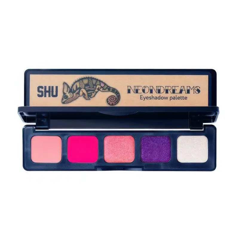 SHU ПАЛЕТКА ТЕНЕЙ ДЛЯ ВЕК NEONDREAMS МАРКИ SHU №161 розовое облако