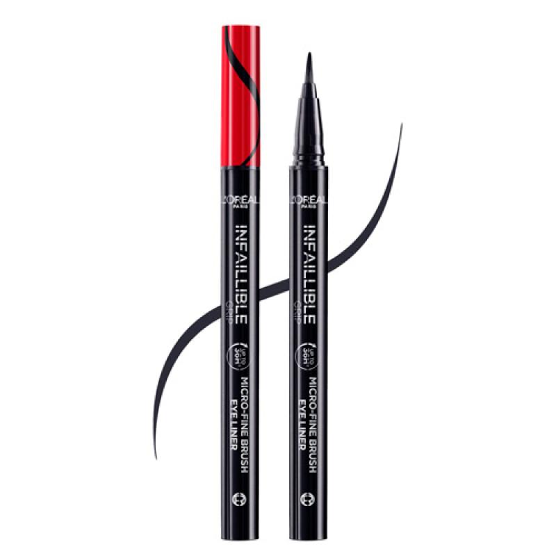 L'Oreal Paris Infaillible MICRO FINE PEN LINER Лайнер для глаз  оттенок 01