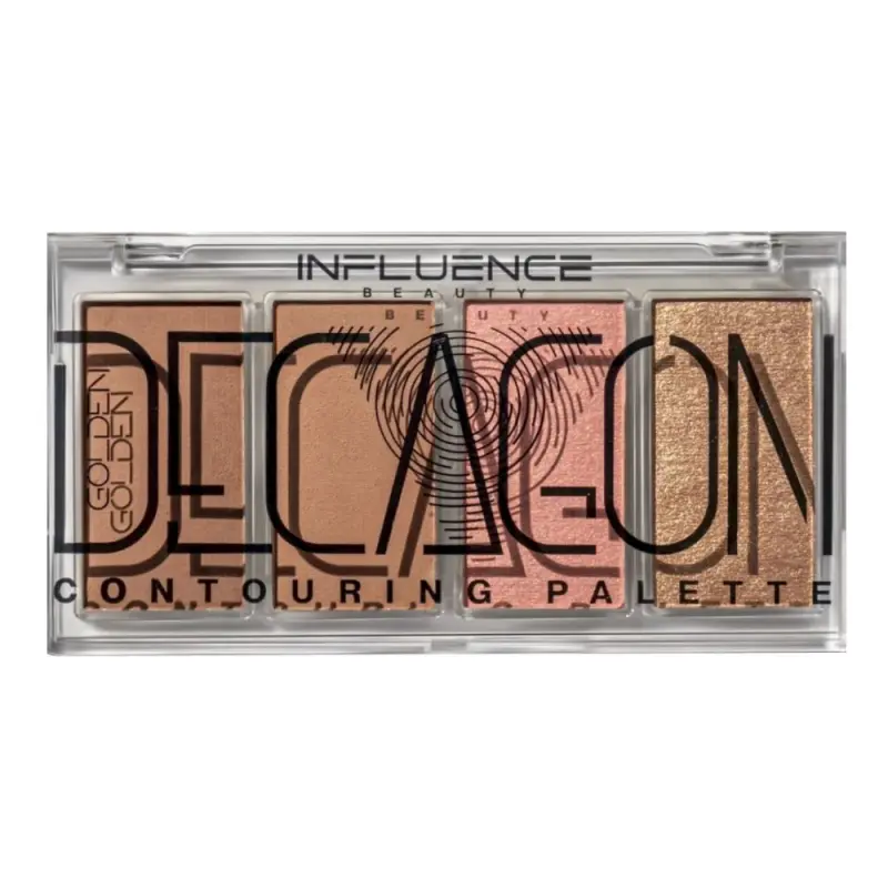 Influence Beauty Палетка контуринга Golden decagon/Contouring palette тон/shade 01 10 г