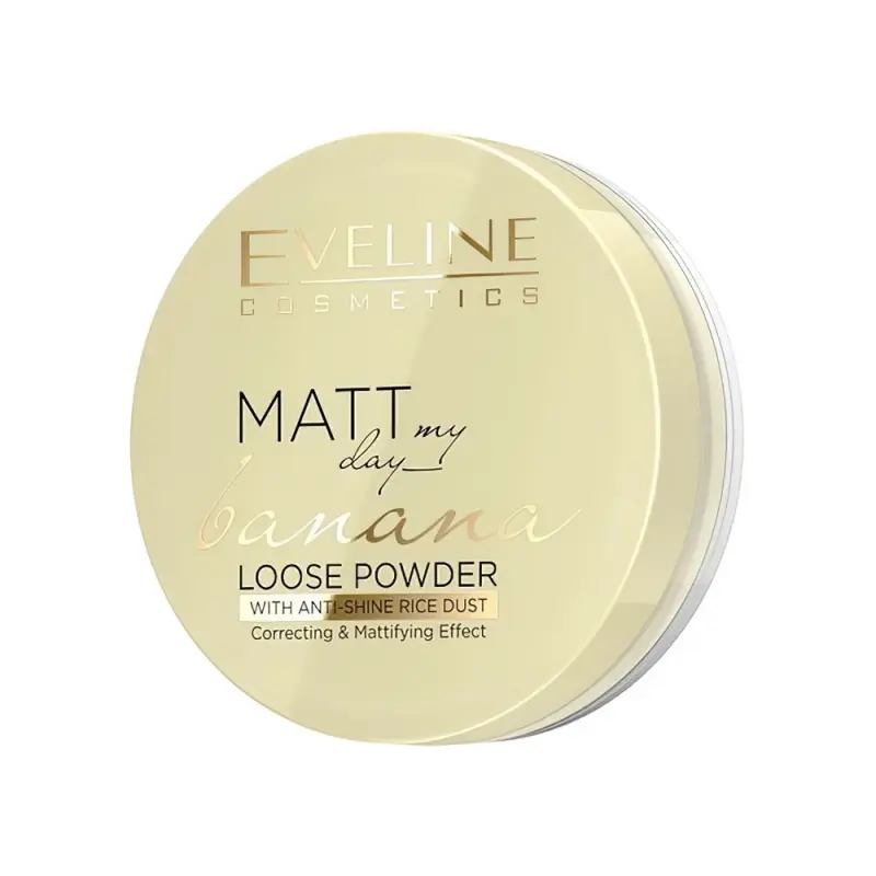 Eveline ТРАНСПАРЕНТНАЯ МАТИРУЮЩАЯ ПУДРА - BANANA MATT MY DAY LOOSE POWDER, 6гр