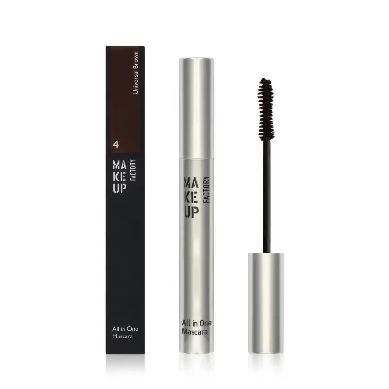 Комбинированная тушь для ресниц All In One Mascara т.04 коричневый