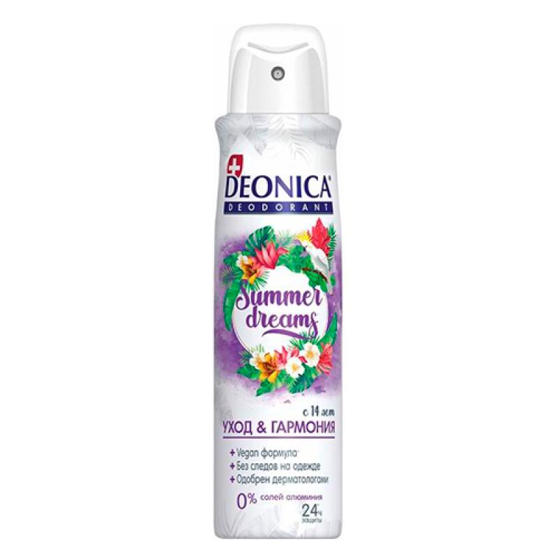 DEONICA Дезодорант Summer Dreams Vegan Formula 150 мл