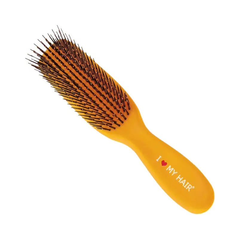 I love my hair Щетка для волос Spider Soft 1503 желтая матовая S