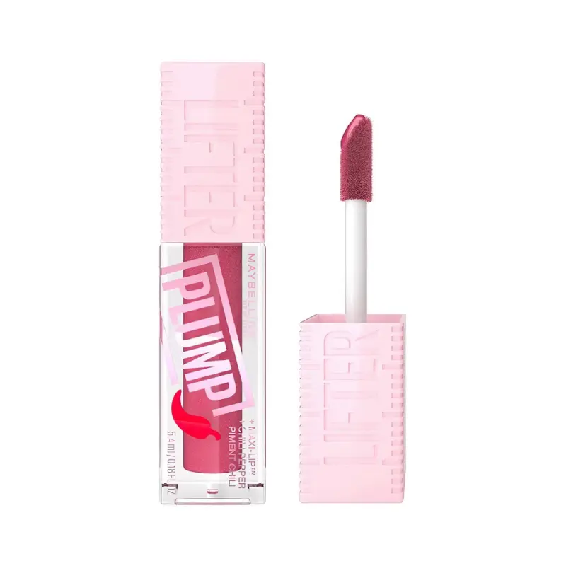 Maybelline New York Блеск для губ Lifter Plump Lip Gloss, оттенок 002 Mauve Bite 5,4 мл