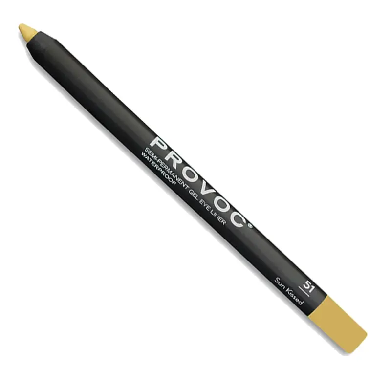 PROVOC Semi-Permanent Gel Eyeliner WP 51 Sun Kissed Гелевый водостойкий карандаш подводка для глаз EYL51