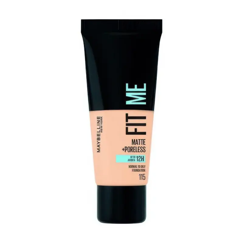 Maybelline Тональный крем для лица Fit Me оттенок 115 розово-бежевый, 30 мл (new)
