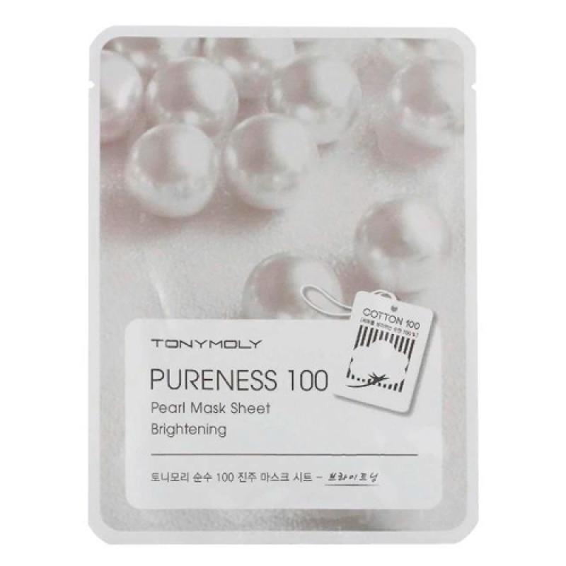 Tony Moly Маска для лица PURENESS 100 PEARL MASK SHEET2