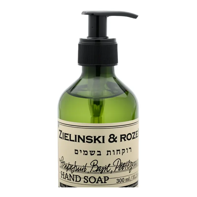 Zielinski & Rozen Liquid soap Grapefruit, Basil, Petitgrain Жидкое мыло Грейпфрут, Базилик, Петитгрейн (300мл)