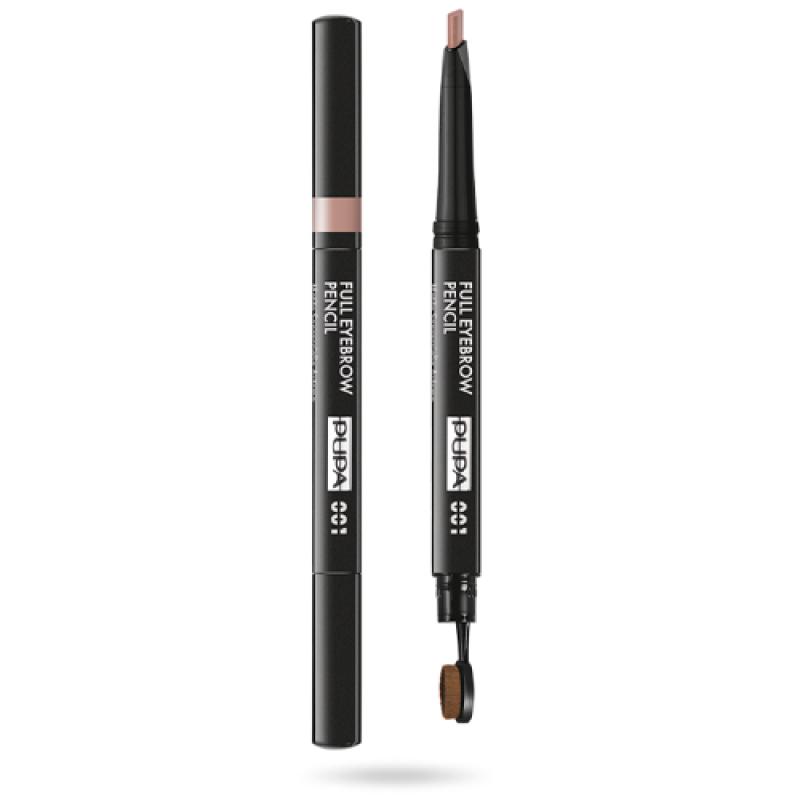 PUPA Карандаш для бровей FULL EYEBROW PENCIL тон 001 Светлый