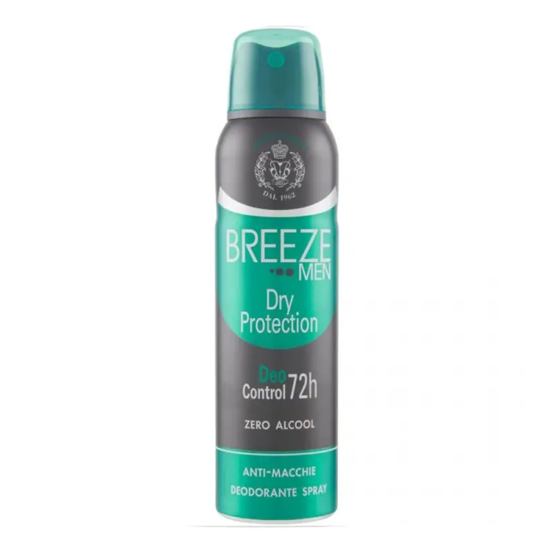 BREEZE Дезодорант-спрей MEN DEODARANT SPRAY DRY PROTECTION 150ML
