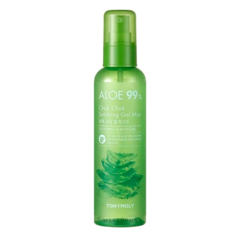Tony Moly Успокаивающий гель-мист для лица ALOE CHOK CHOK SOOTHING GEL MIST