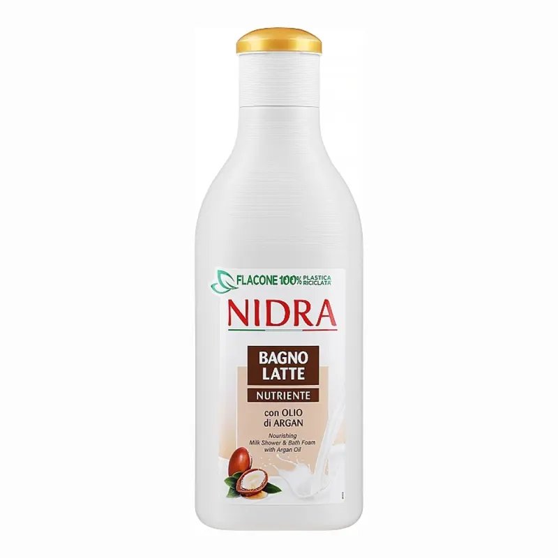 NIDRA Пена молочко для ванны  MILK BATH FOAM NOURISHING, 750 ml