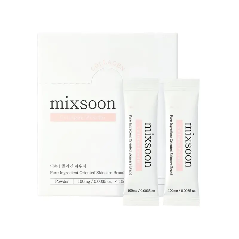 MIXSOON Collagen Powder — коллагеновый порошок для лица, 0.1 г × 10 шт.